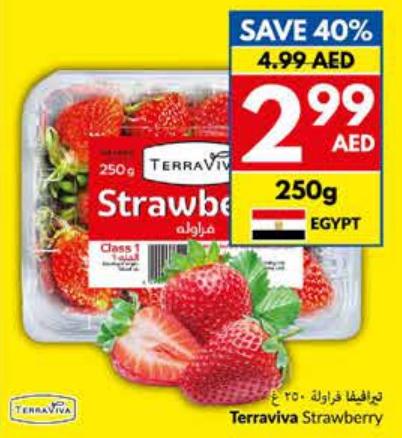 Terraviva Strawberry 250 gm