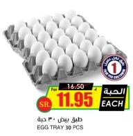 EGG TRAY 30 pcs