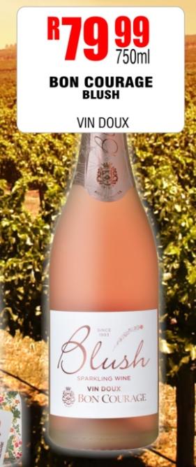 BON COURAGE BLUSH 750 ml