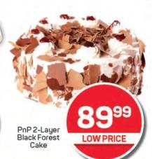 PnP 2-Layer Black Forest Cake