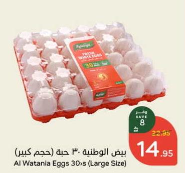 Al Watania Eggs 30's (Large Size)