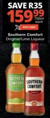 Southern Comfort Original/Lime Liqueur 750 ml