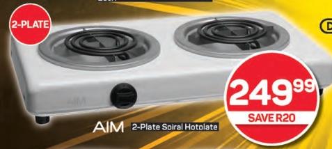 AIM 2-Plate Spiral Hotplate