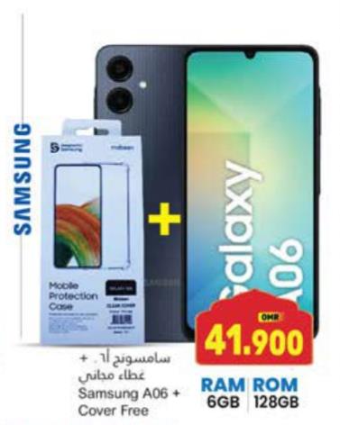 Samsung A06 128gb  + Cover Free