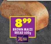 BROWN MAIZE BREAD 600g