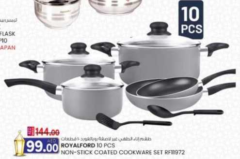 Royalford NON-STICK COATED COOKWARE SET RF11972 - 10 pcs