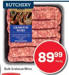 Pnp Bulk Grabouw Wors 1kg