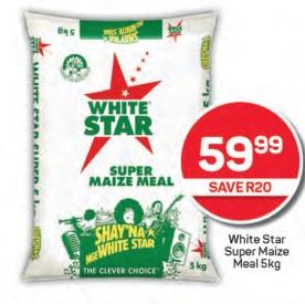 White Star Super Maize Meal 5 kg