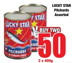 LUCKY STAR Pilchards Assorted 400g