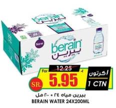 BERAIN WATER 24X200 ml