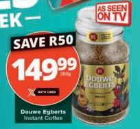 Douwe Egberts Instant Coffee 200 gm