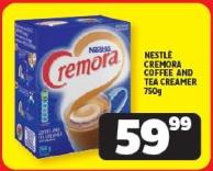 NESTLE CREMORA COFFEE AND TEA CREAMER 750g 