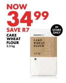 Cake Wheat Flour 2.5 kg