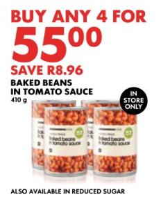 Baked Beans in Tomato Sauce 410 gm