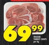 Frozen Turkey Chops per kg