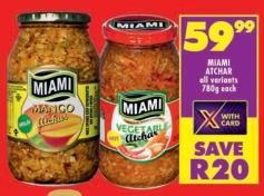 Miami Atchar Mango 780 gm