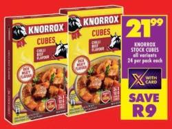 Knorrox Stock Cubes Chilli Beef Flavor