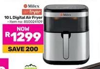 Milex 10 L Digital Air Fryer