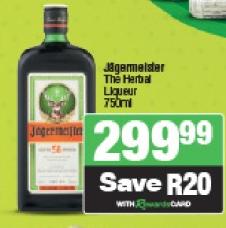 Jägermeister The Herbal Liqueur 750 ml