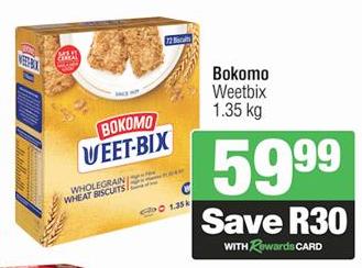 Bokomo Weetbix 1.35 kg