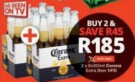 Corona Extra Beer NRB 2 x 6x355 ml