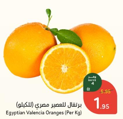 Egyptian Valencia Oranges (Per Kg)