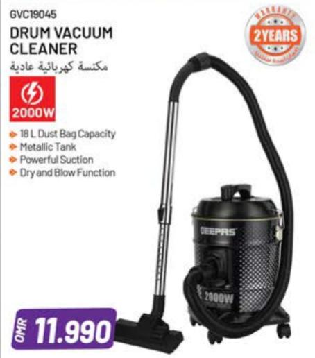 Geepas DRUM VACUUM CLEANER 18 L 