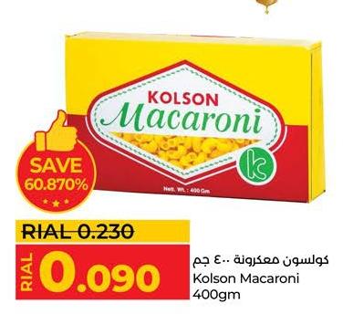 Kolson Macaroni 400 gm