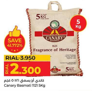 Canary Basmati 1121 5 kg