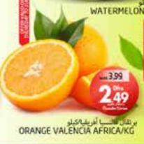 ORANGE VALENCIA AFRICA/KG