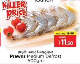 Prawns Medium Defrost 500 gm