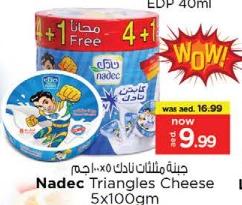 Nadec Triangles Cheese 5x100 gm