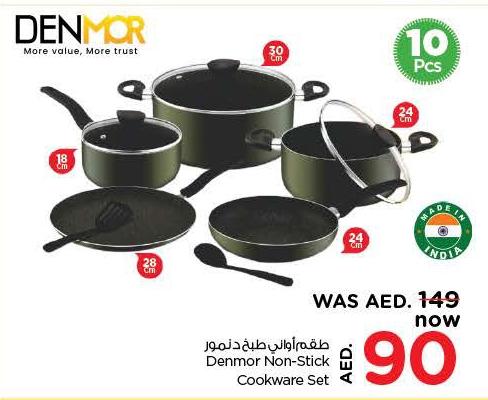 Denmor Non-Stick Cookware Set 10 pcs