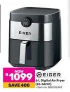 Eiger 6 L Digital Air Fryer